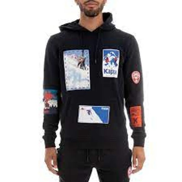 Kappa Ski Resort Hoodie Sweatshirt Large - Picture 1 of 7